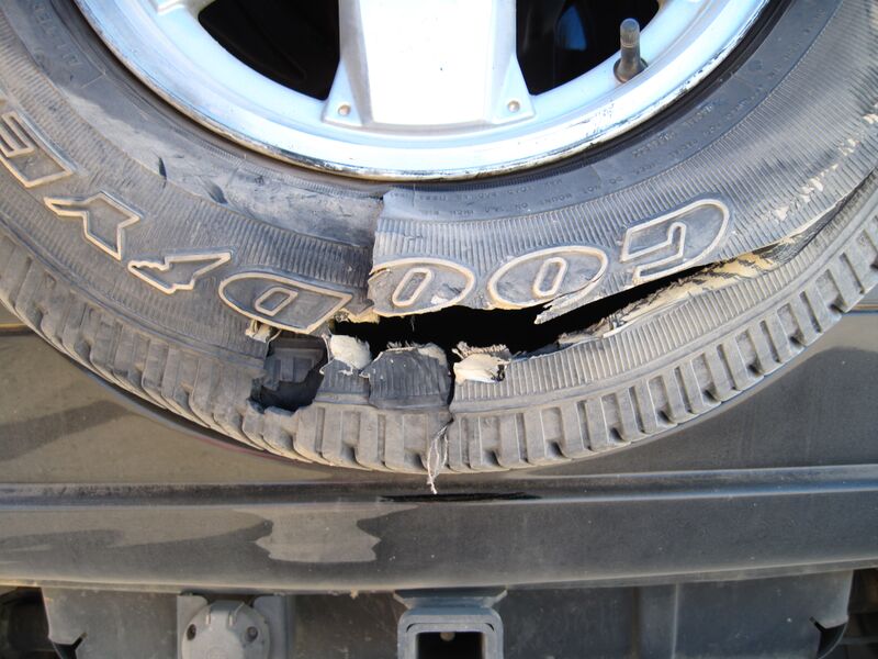 File:2009 shredded tyre.jpg